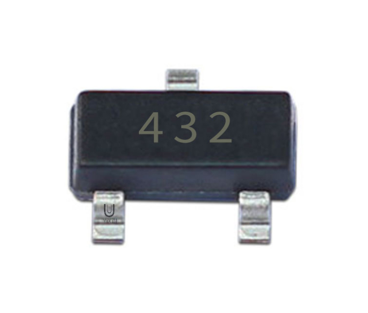 〔壹芯微〕工廠(chǎng)直銷(xiāo)TL432 SOT-23 絲印432 1.24V電壓基準(zhǔn)器 貼片三極管